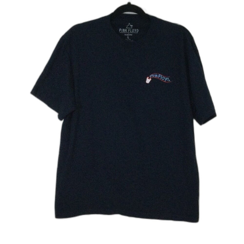 Pink Floyd T-Shirt Men’s Size L Color Navy Blue Marquee 1966 Graphic Retro